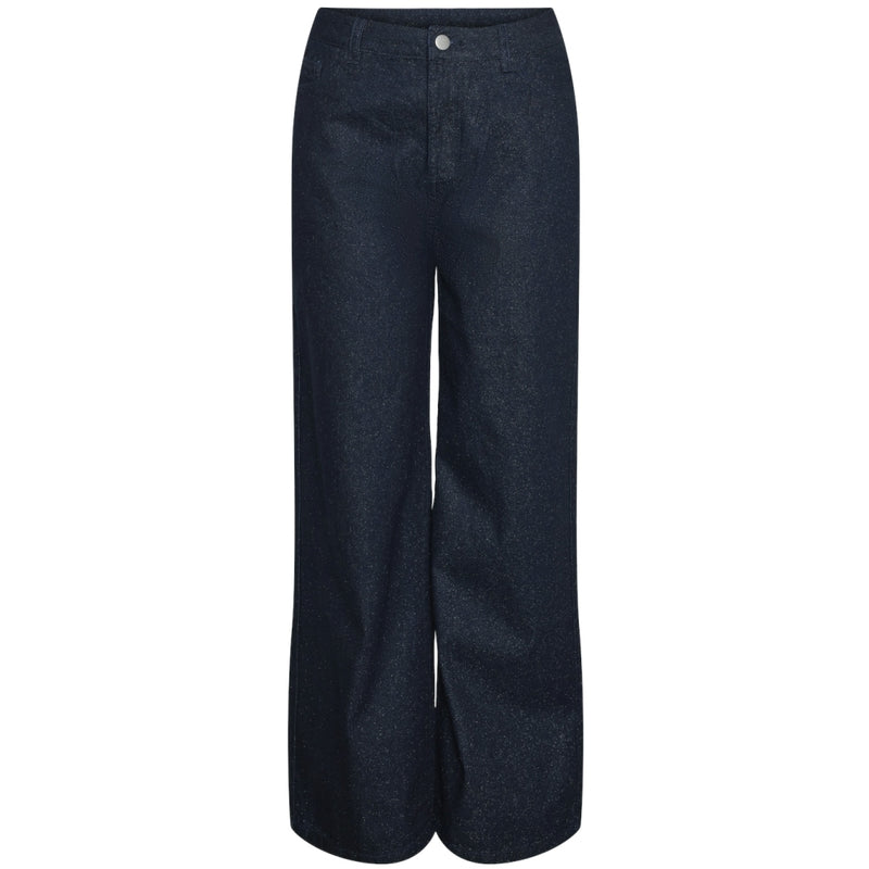 PIECES PIECES dam jeans PCREVIN Jeans Dark Blue Denim