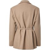 PIECES PIECES dam kavaj PCAYA Blazer Greige Melange
