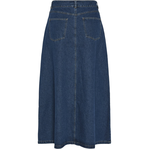 PIECES PIECES dam kjol PCABBI Skirt Medium blue denim