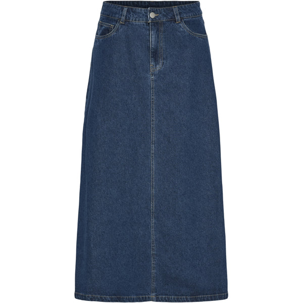 PIECES PIECES dam kjol PCABBI Skirt Medium blue denim