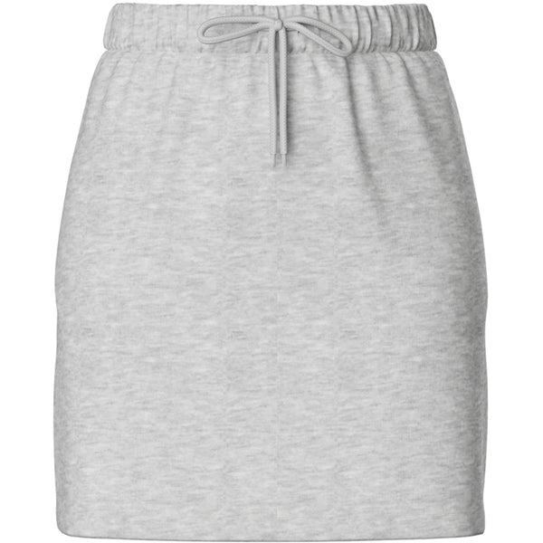 PIECES PIECES dam kjol PCCHILLI Skirt Light Grey Melange