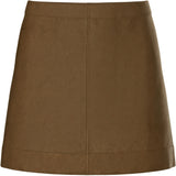 PIECES PIECES dam kjol PCJUNO Skirt Amber Brown