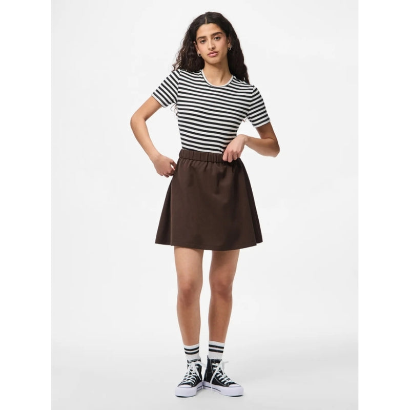 PIECES PIECES dam kjol PCKAMIL Skirt Hot Fudge