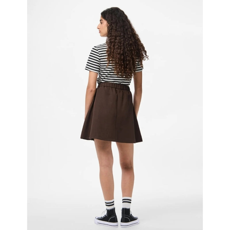 PIECES PIECES dam kjol PCKAMIL Skirt Hot Fudge