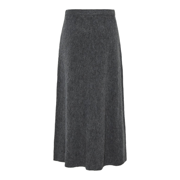 PIECES PIECES dam kjol PCPIKO Skirt Dark grey melange