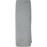 PIECES PIECES dam kjol PCSALLY Skirt Medium grey melange