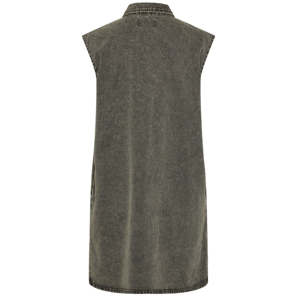 PIECES PIECES dam klänning PCABBI Dress Light Grey Melange