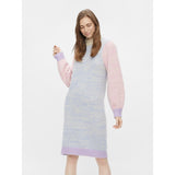 PIECES PIECES dam klänning PCFELISIA RAINBOW Restudsalg Pale Iris