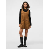 PIECES PIECES dam klänning PCJUNO Dress Amber Brown