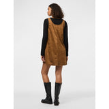PIECES PIECES dam klänning PCJUNO Dress Amber Brown