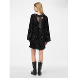PIECES PIECES dam klänning PCKAM Dress Black Black sequins