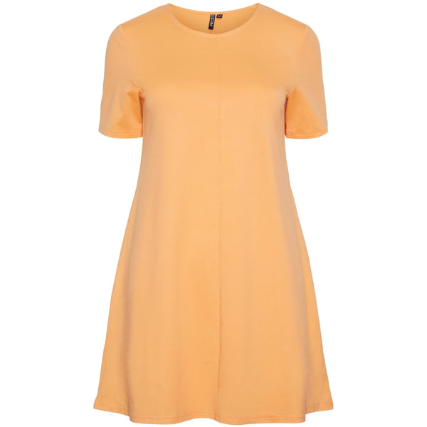 PIECES PIECES dam klänning PCMYNTE Dress Orange Chiffon