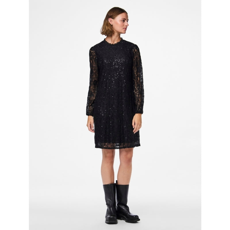 PIECES PIECES dam klänning PCOLLINE Dress Black