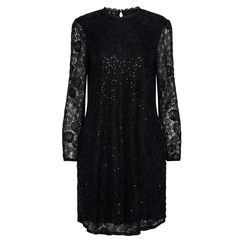 PIECES PIECES dam klänning PCOLLINE Dress Black