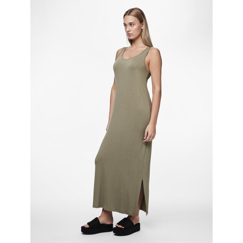 PIECES PIECES dam klänning PCSOFIA Dress Deep Lichen Green