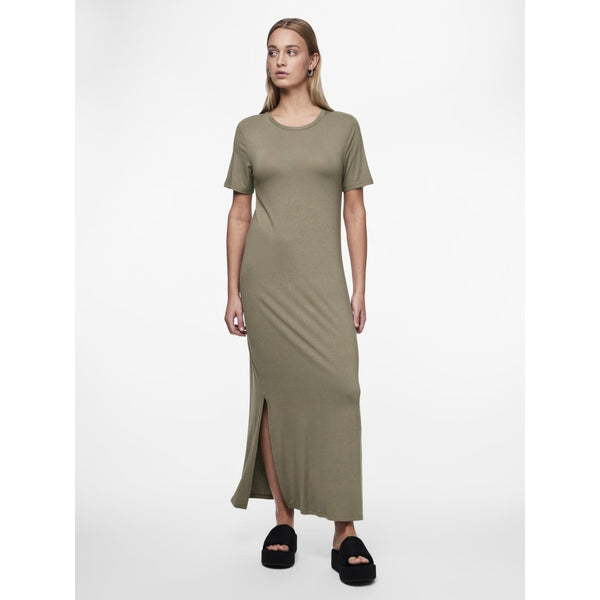 PIECES PIECES dam klänning PCSOFIA Dress Deep Lichen Green