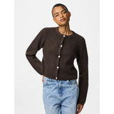 PIECES PIECES dam kofta PCSILLY Cardigan Hot Fudge Melange