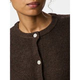 PIECES PIECES dam kofta PCSILLY Cardigan Hot Fudge Melange
