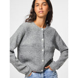 PIECES PIECES dam kofta PCSILLY Cardigan Medium grey melange