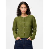 PIECES PIECES dam kofta PCSILLY Cardigan Sphagnum MELANGE