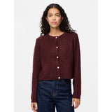 PIECES PIECES dam kofta PCSILLY Cardigan Tawny Port MELANGE
