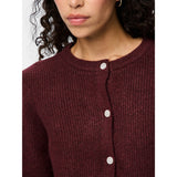 PIECES PIECES dam kofta PCSILLY Cardigan Tawny Port MELANGE