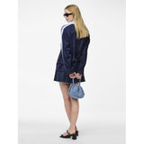 PIECES PIECES dam polo PCGRACE Polo Maritime Blue Cashmere blue stripe