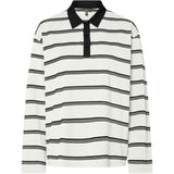 PIECES PIECES dam polo PCSADIE Polo Cloud Dancer Black