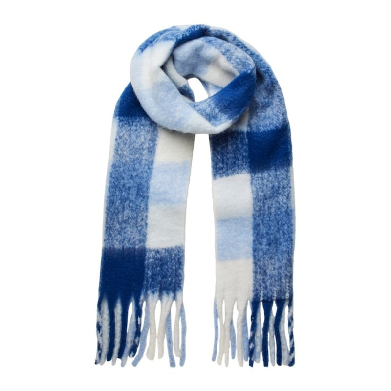 PIECES PIECES dam scarf PCBEA Scarf Hydrangea SQUARE