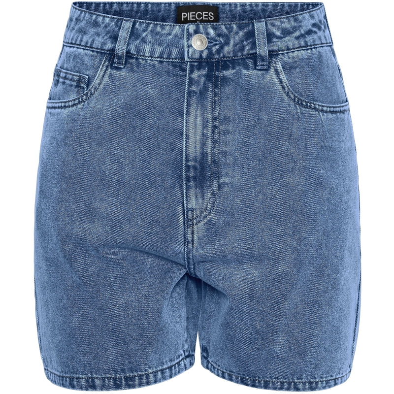 PIECES PIECES dam shorts PCABBI Shorts Light Blue Denim