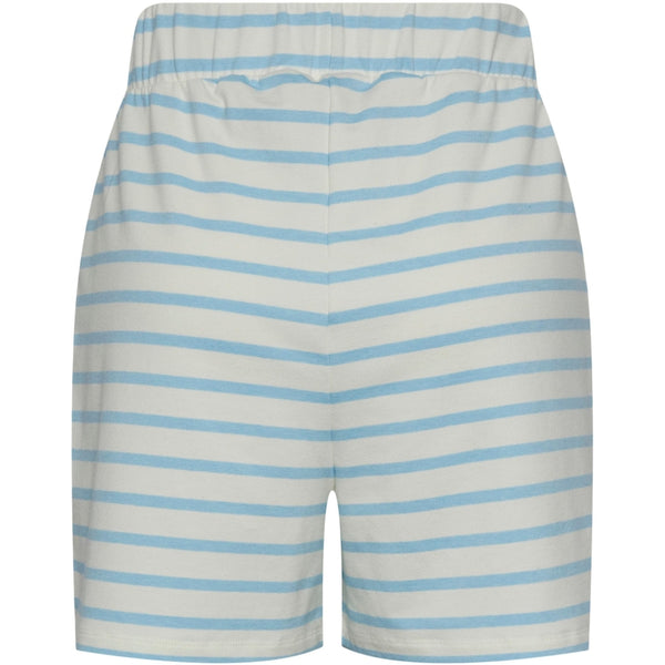 PIECES PIECES dam shorts PCBIBBI Restudsalg Cloud Dancer AIRY BLUE
