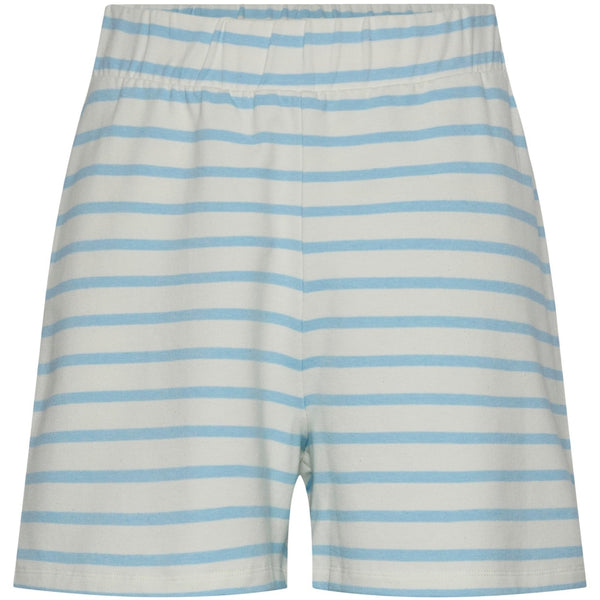 PIECES PIECES dam shorts PCBIBBI Restudsalg Cloud Dancer AIRY BLUE