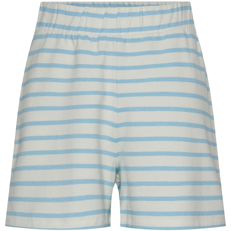 PIECES PIECES dam shorts PCBIBBI Restudsalg Cloud Dancer AIRY BLUE