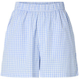 PIECES PIECES dam shorts PCBIBBY Shorts Hydrangea CLOUD DANCER