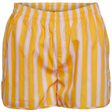 PIECES PIECES dam shorts PCLETTY Shorts Banana With stripes