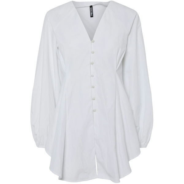 PIECES PIECES dam skjorta PCJOLIE Shirt Bright White