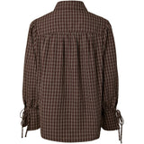 PIECES PIECES dam skjorta PCMAYA Shirt Hot Fudge Birch