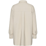 PIECES PIECES dam skjorta PCMELIA Shirt Crockery thin bright white