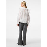 PIECES PIECES dam skjorta PCVELA Shirt Bright White