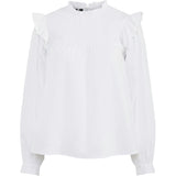 PIECES PIECES dam skjorta PCVELA Shirt Bright White