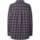 PIECES PIECES dam skjorta PCVIOLET Shirt Plum Perfect Maritime Blue