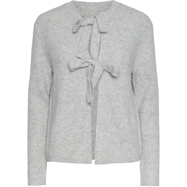 PIECES PIECES dam stickad PCSILLY Knit Light Grey Melange