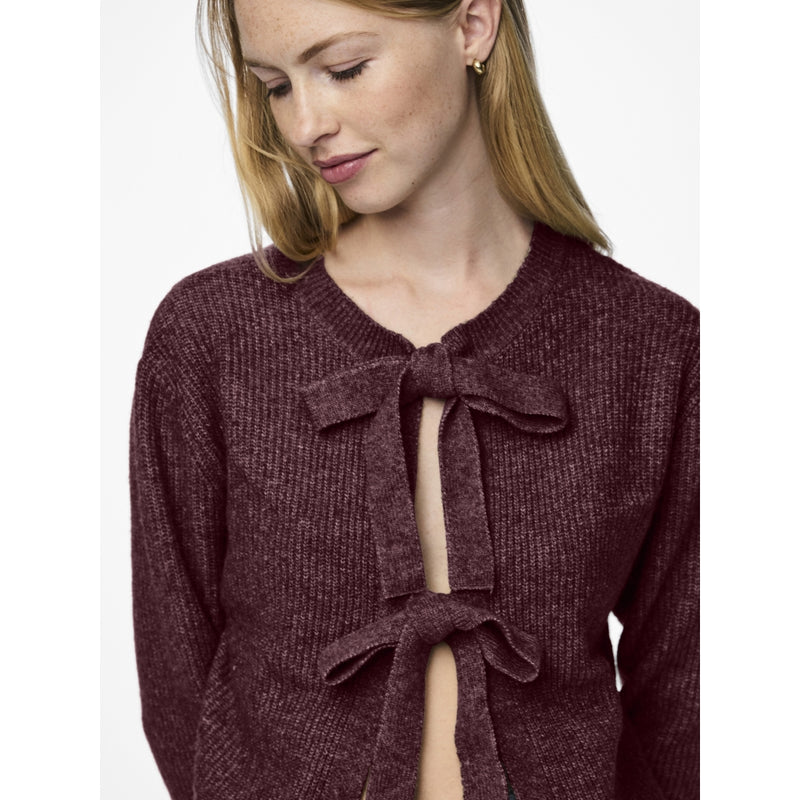 PIECES PIECES dam stickad PCSILLY Knit Tawny Port