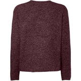 PIECES PIECES dam stickad PCSILLY Knit Tawny Port