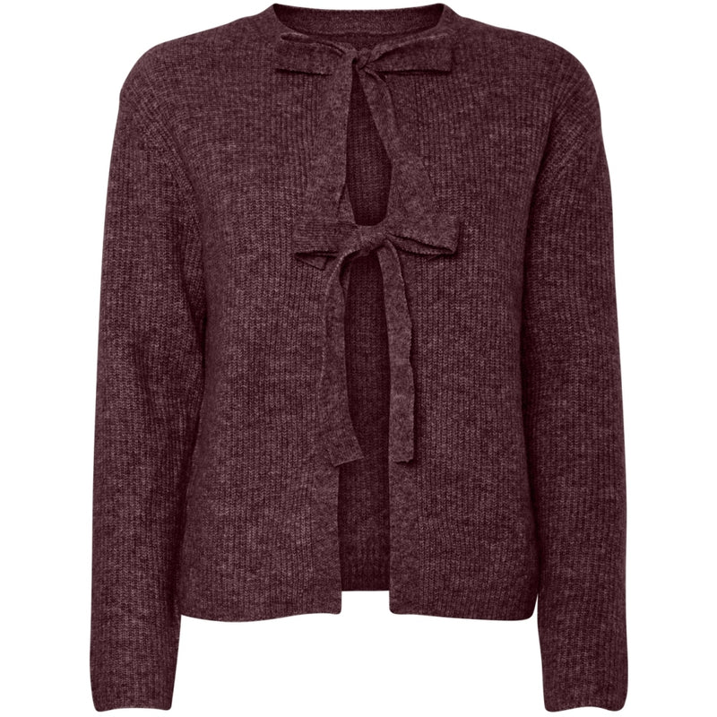 PIECES PIECES dam stickad PCSILLY Knit Tawny Port