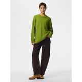 PIECES PIECES dam stickad PCTINA Knit Woodbine MELANGE