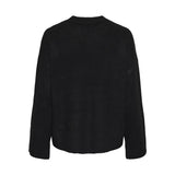 PIECES PIECES dam stickad tröja PCANA Knit Black