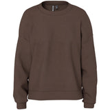 PIECES PIECES dam sweatshirt PCCHILLI Sweatshirt Hot Fudge