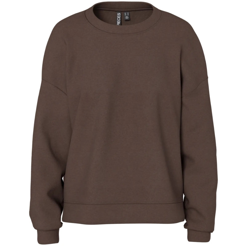 PIECES PIECES dam sweatshirt PCCHILLI Sweatshirt Hot Fudge