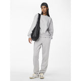 PIECES PIECES dam sweatshirt PCCHILLI Sweatshirt Light Grey Melange
